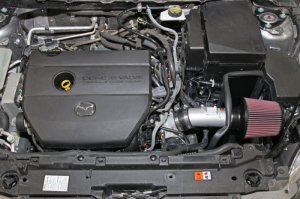 Mazda 3 Performance Air Intake - K&N Engineering - 69 Series Typhoon - `11-`13